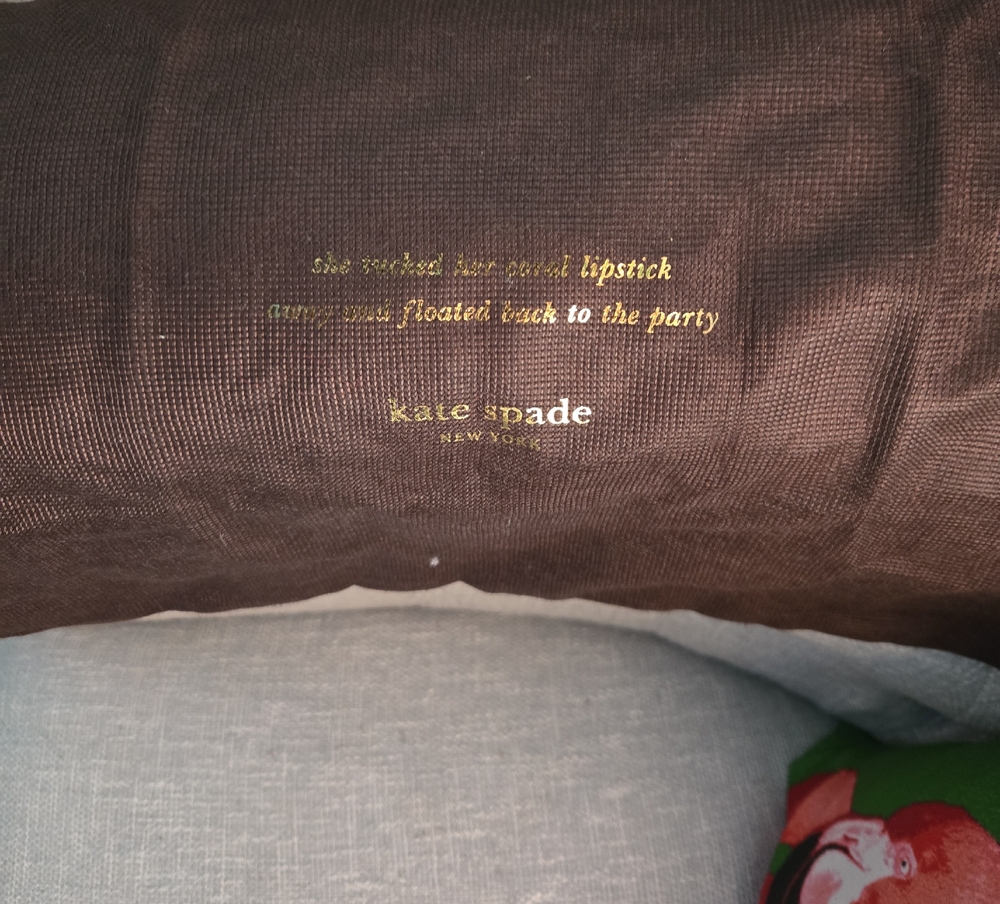 Kate Spade Chocolate Brown Dust Bag.